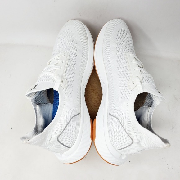 Flux Adapt Runner Shoes Mens 11.5 White Sneaker Barefoot Wide Toe Box Comfort - Picture 11 of 14